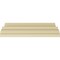 Ekena Millwork 7 7/8"H x 6 3/8"P x 10 1/8"F x 94 1/2"L Dentil Crown Moulding MLD08X06X10DE - alternate 3